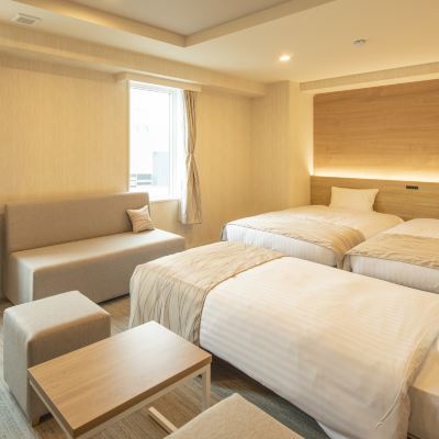 Deluxe Triple Room Non-Smoking Hotel Amaneku Asahikawa Promo Code
