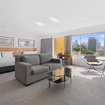優質雙大床房帶城市景觀 Holiday Inn Potts Point-Sydney, an IHG Hotel優惠