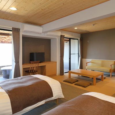 和洋室ツインルームtypeB 西伊豆リゾート　雲と風と クーポン