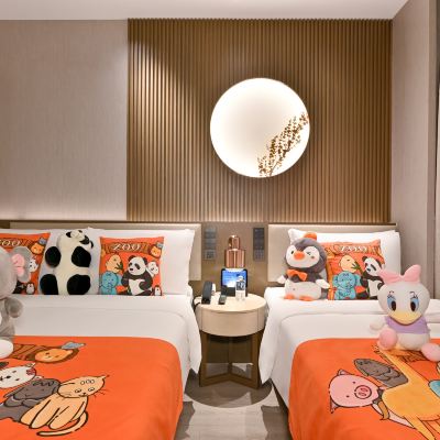 童趣親子房（語音客控+電視投屏+小冰箱） 桔子水晶北京天安門王府井飯店優惠