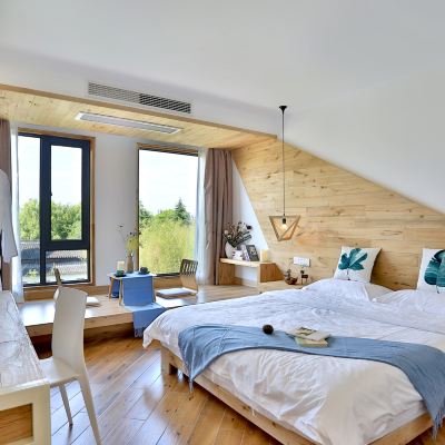 見西臨河景觀房 蘭舍設計飯店（烏鎮西柵景區南門店）優惠