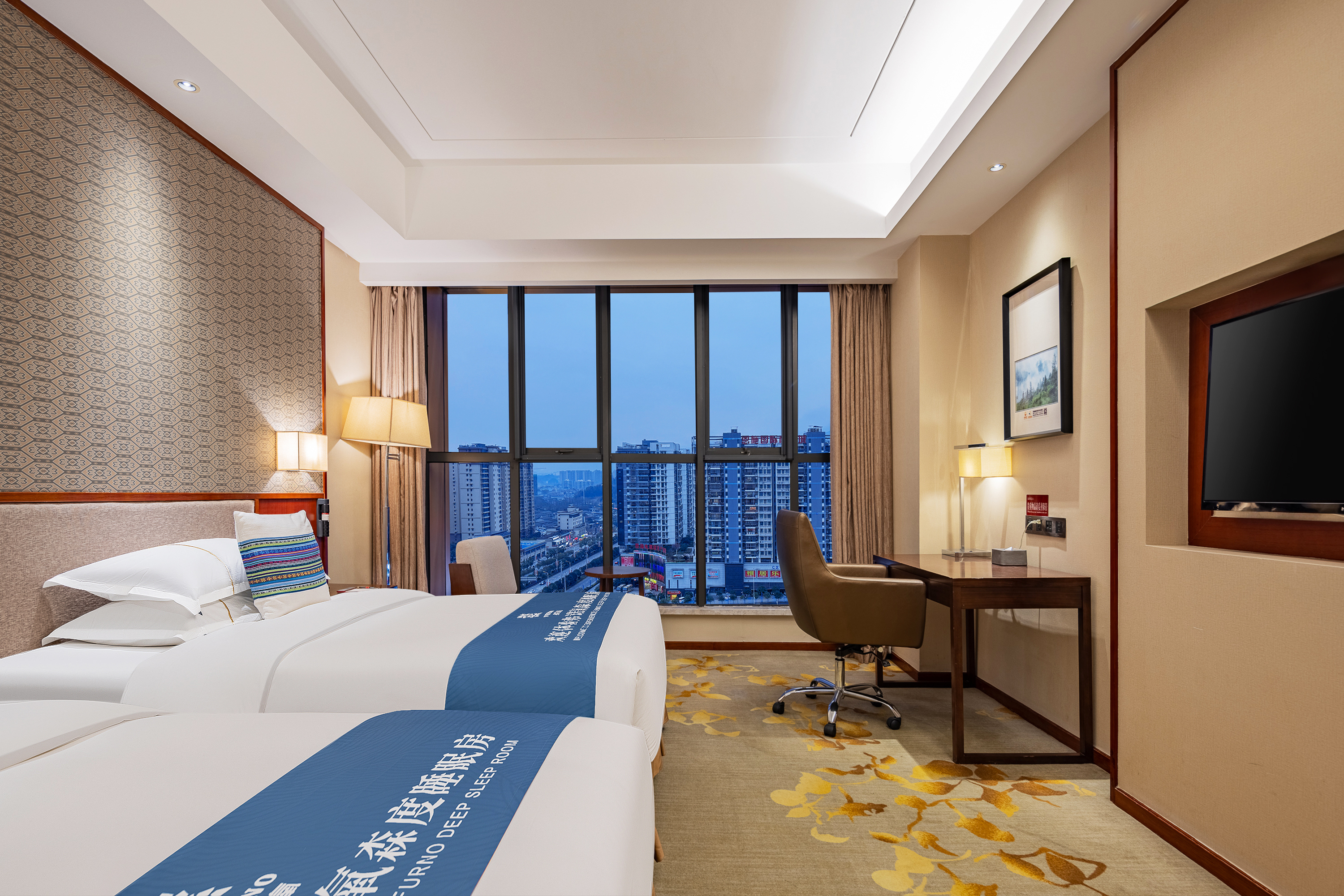 弗诺氧深睡双床房（音乐助眠）