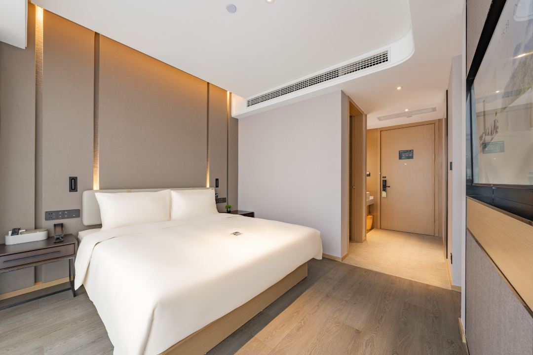 几木大床房（迷你冰箱+深睡床品+智能马桶）