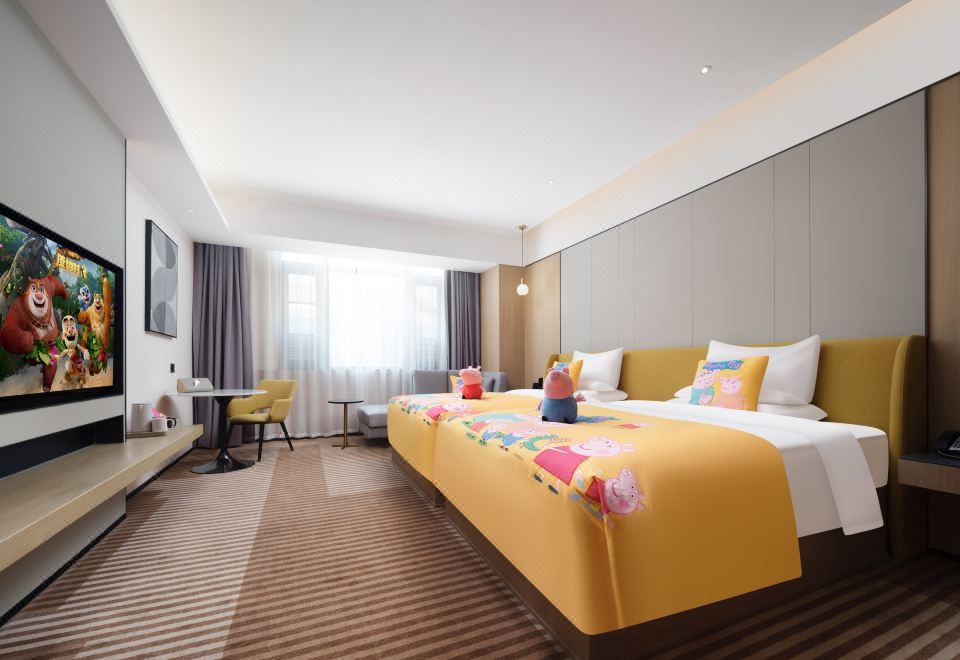 乐园智能亲子房（梦百合零压床垫+智能客控+无痕投屏）