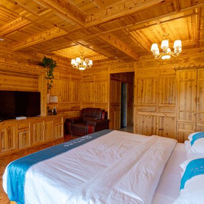 藏式豪華地熱大床房（加濕器） 康吧宗莊園優惠