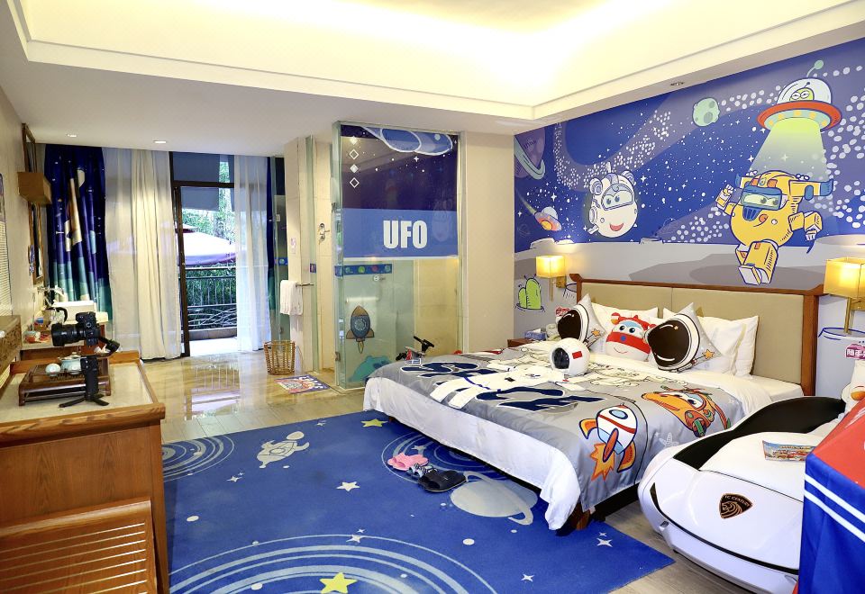 酷芽超级飞侠太空亲子汤屋-小小宇航员-亲子家庭私汤