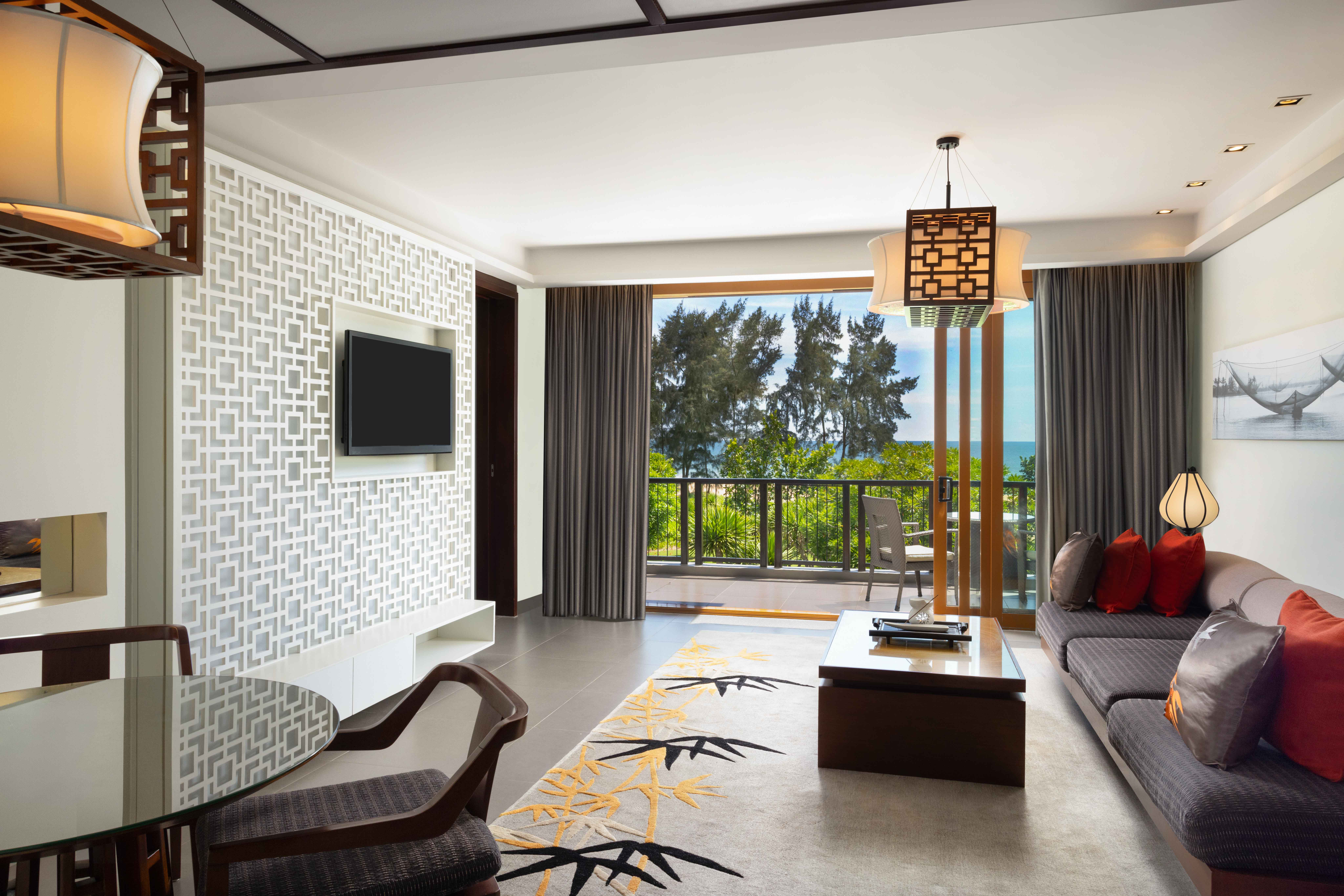 Angsana Lăng Cô海景精致双床泳池套房