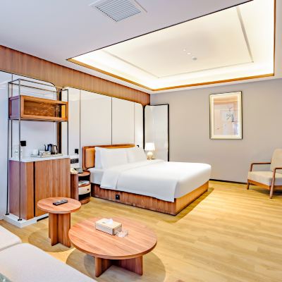 柿木居·雅緻套房（靜賞庭院+靜享睡眠+新中式簡約） 烏魯木齊頤中園飯店（紅山人民公園店）優惠