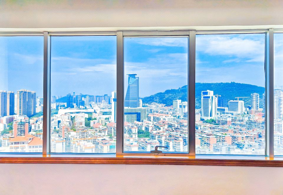 城景大床房（城市風景+智能馬桶）