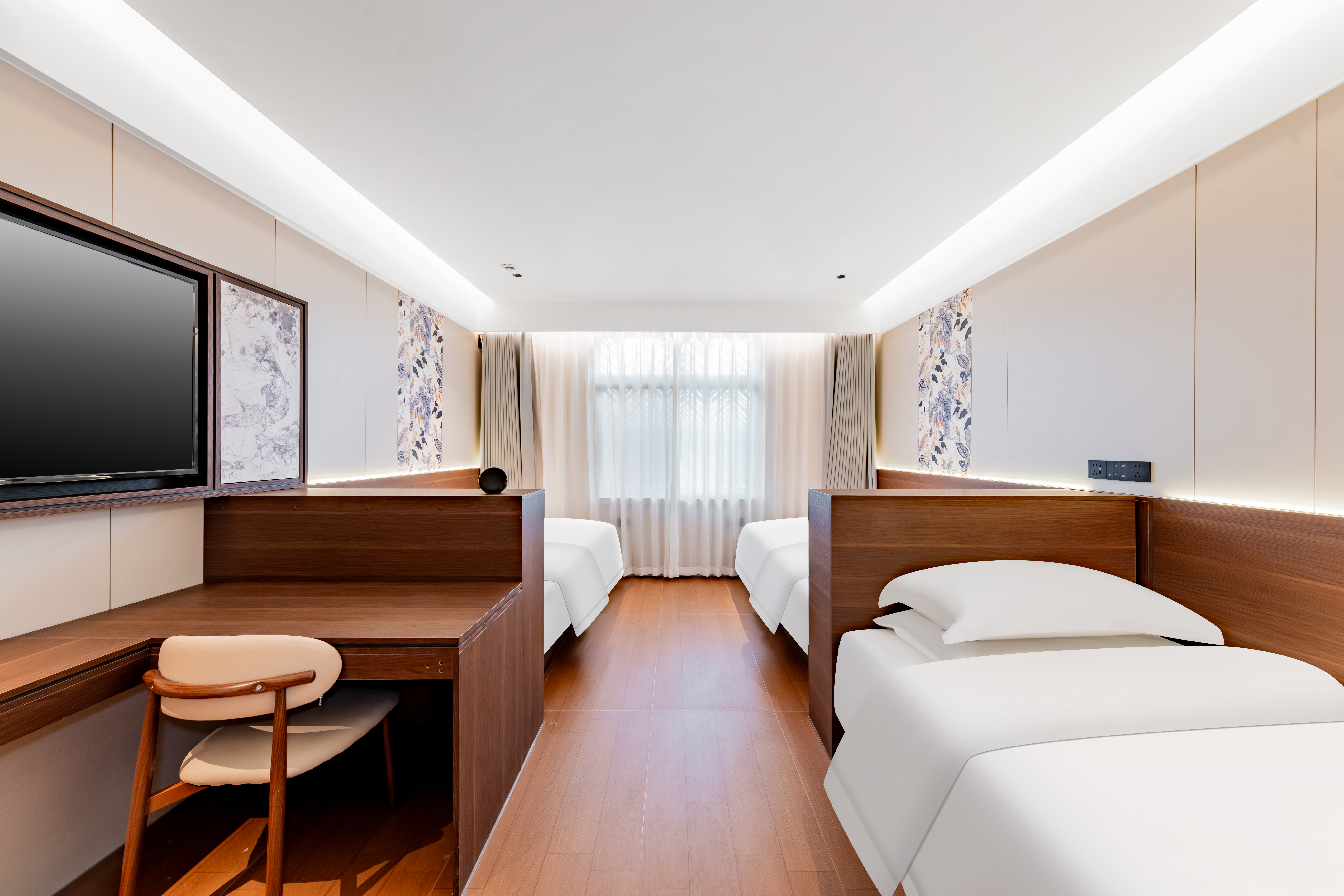 悦享豪华三人间（新风系统+直饮机+智能客控+荞麦枕）