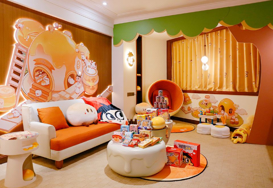 旺仔小馒头亲子主题套房