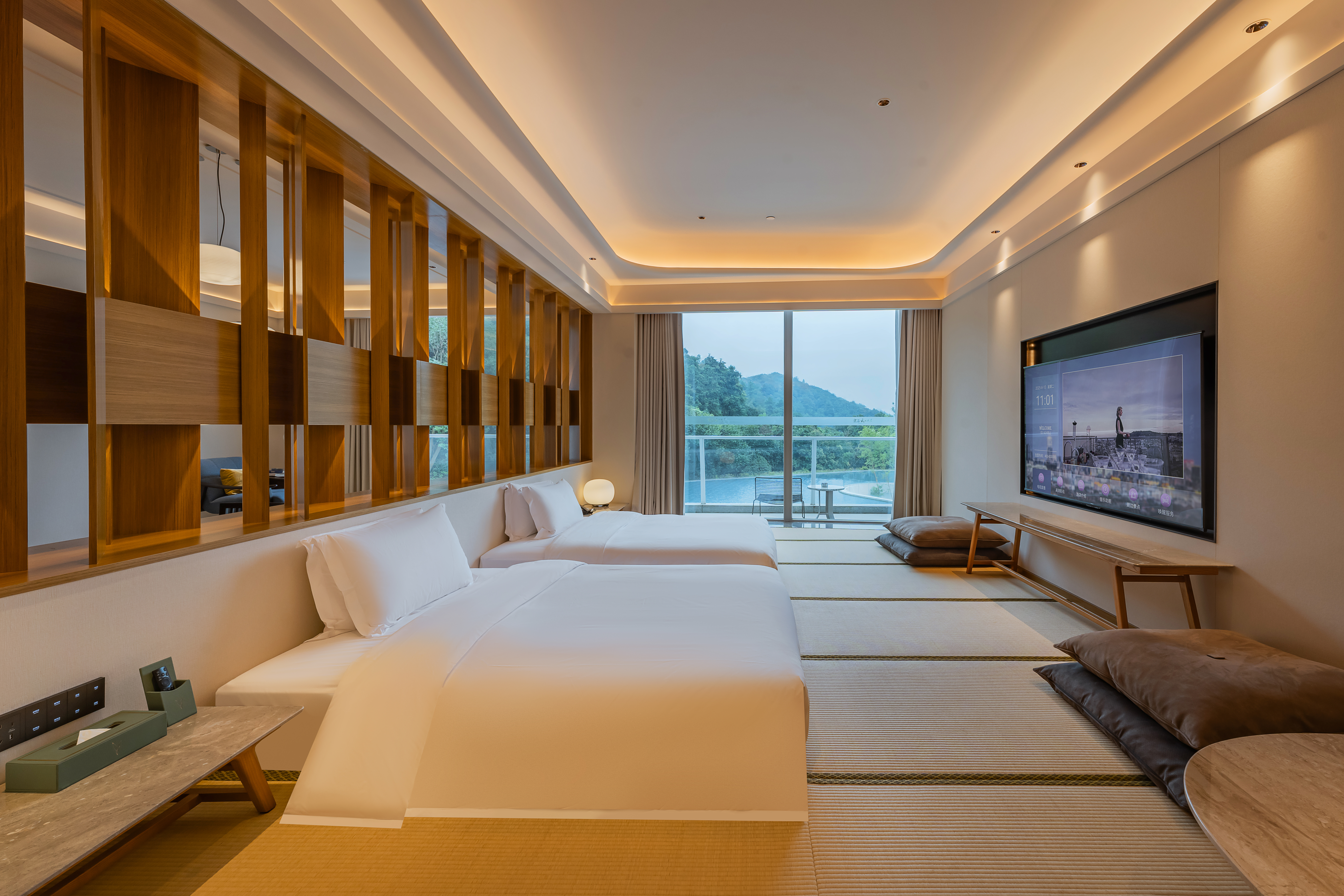 望山樓·榻榻米尊享雙床套房