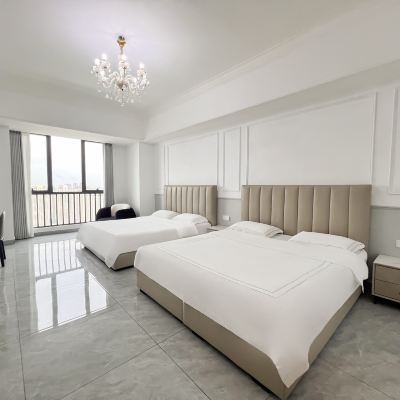 馨享丨丨舒適城景雙床房 萬敏親子主題公寓（廣州番禺萬達廣場店）優惠