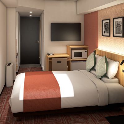 [Renovated] Standard Double Tree View 　Non-Smoking HOTEL MYSTAYS Asakusa Promo Code