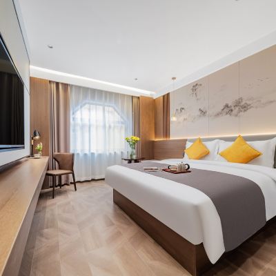 悅致·舒壓寧靜大床房[零壓床墊+親膚布草+舒睡好眠] 星辰飯店（西安鐘鼓樓回民街店）優惠