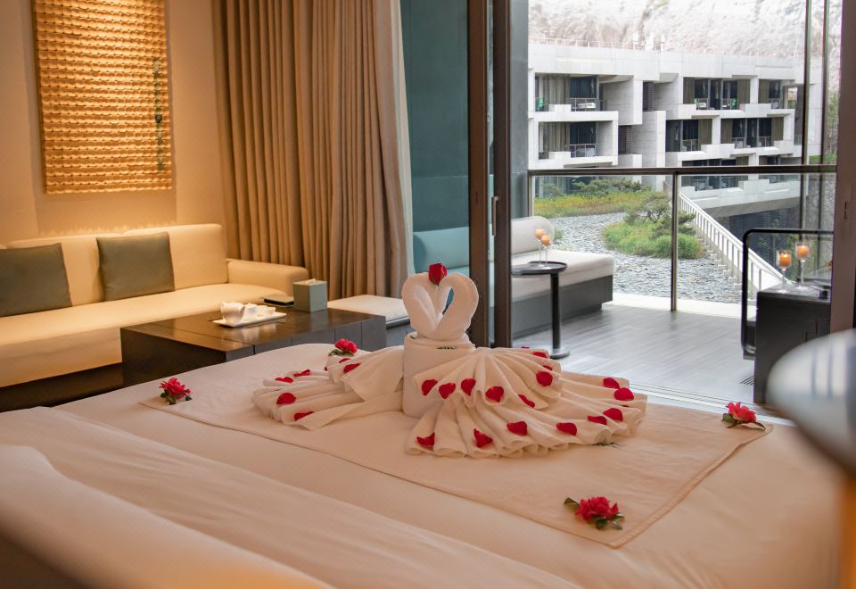 浪漫主題大床房