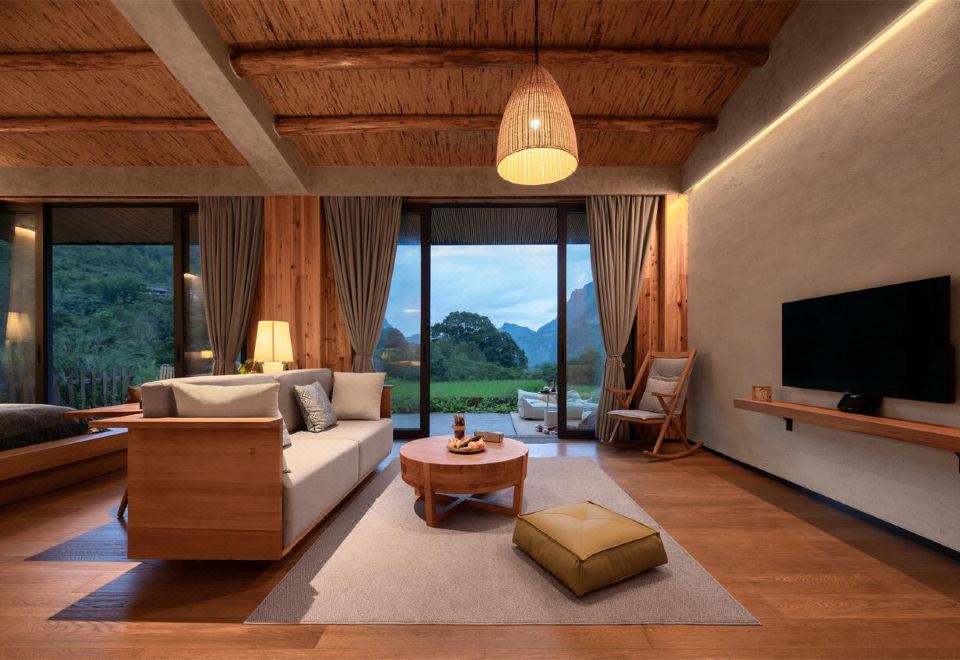 zhenshanheZhen Shan He Valley View Rustic Luxury Double Bed Room (Detached Villa)