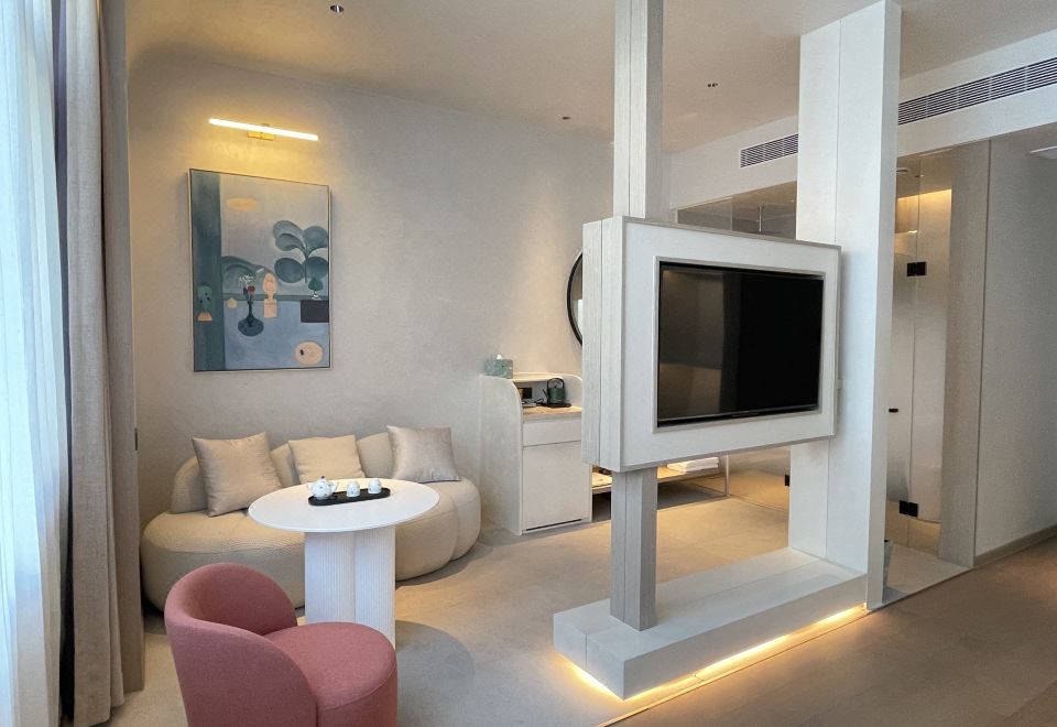 觅云甜系园景情侣房