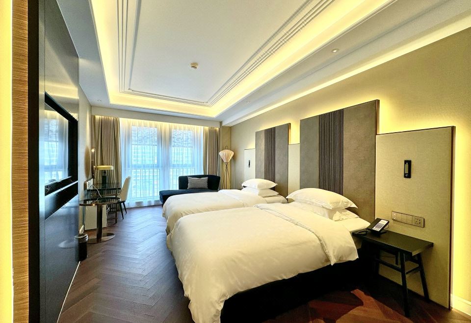 风雅双床房（智能客控+小冰箱+密码箱）