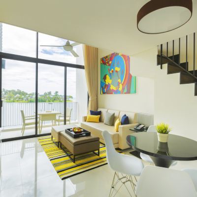 水景兩臥室閣樓套房 普吉島悅槤優惠