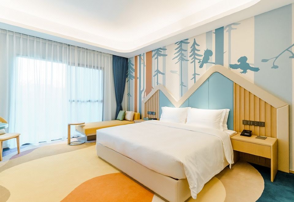 城景阳台大床房