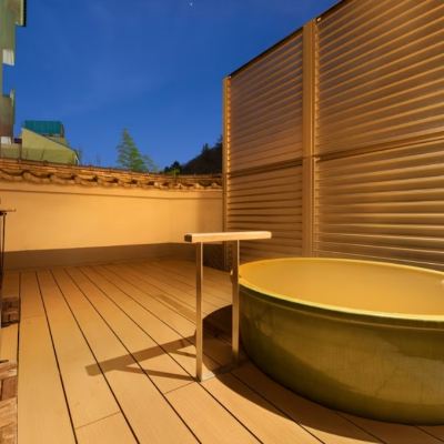 けやき露天風呂付客室（黄金の湯 源泉掛け流し） 古久家 クーポン