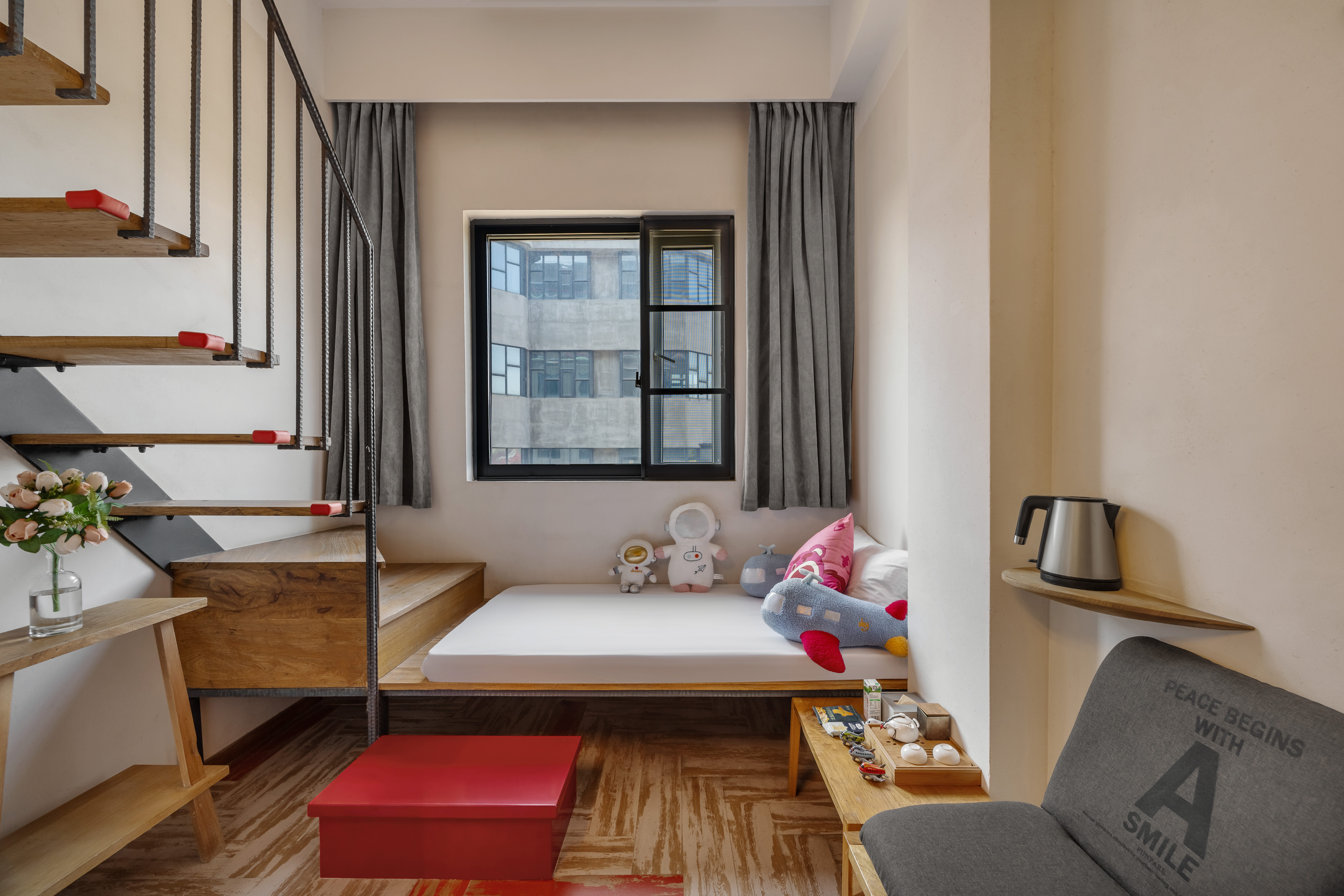 花园复式亲子房（童趣阁楼）