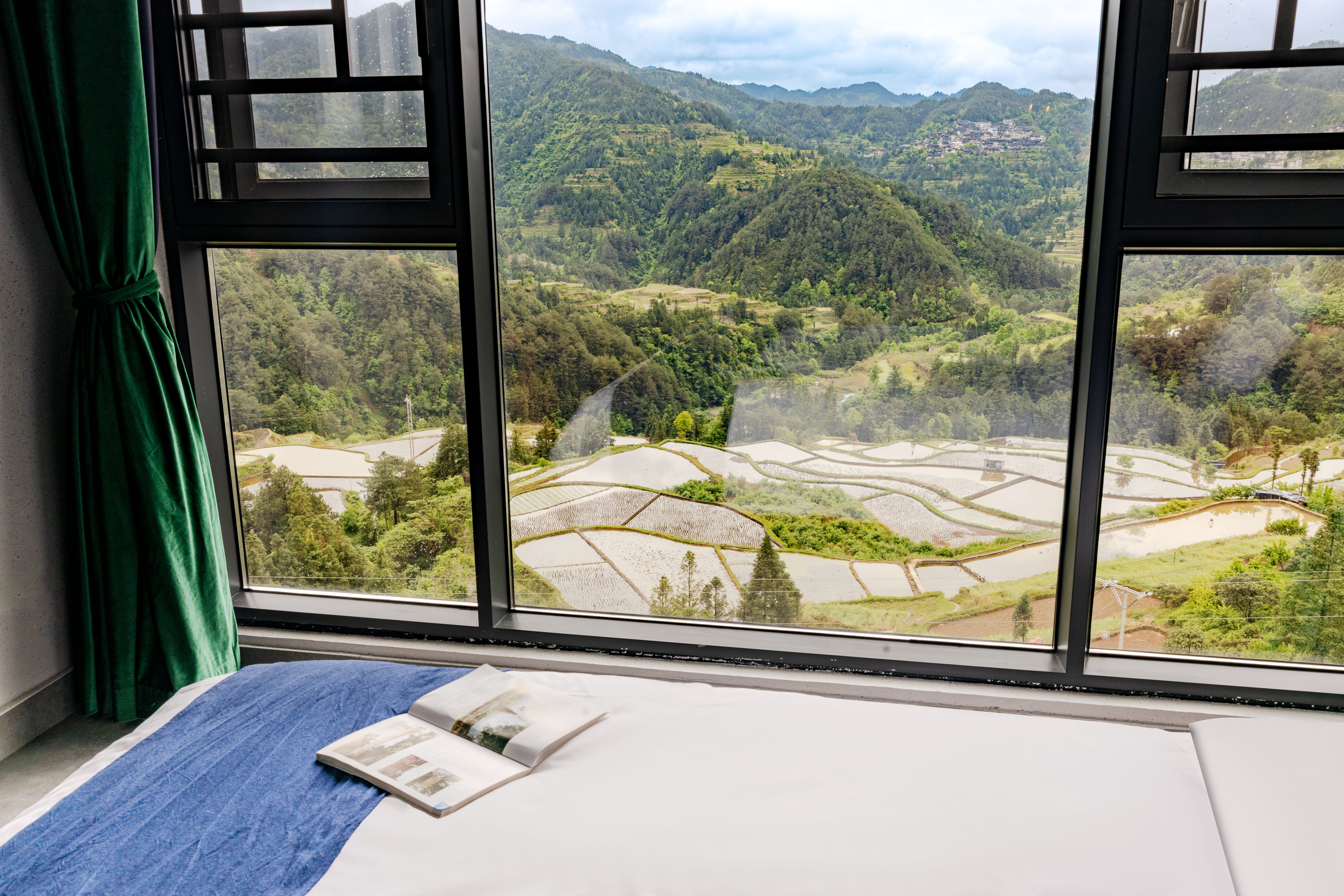 归心小憩双床房【落地窗+乾湿分离】