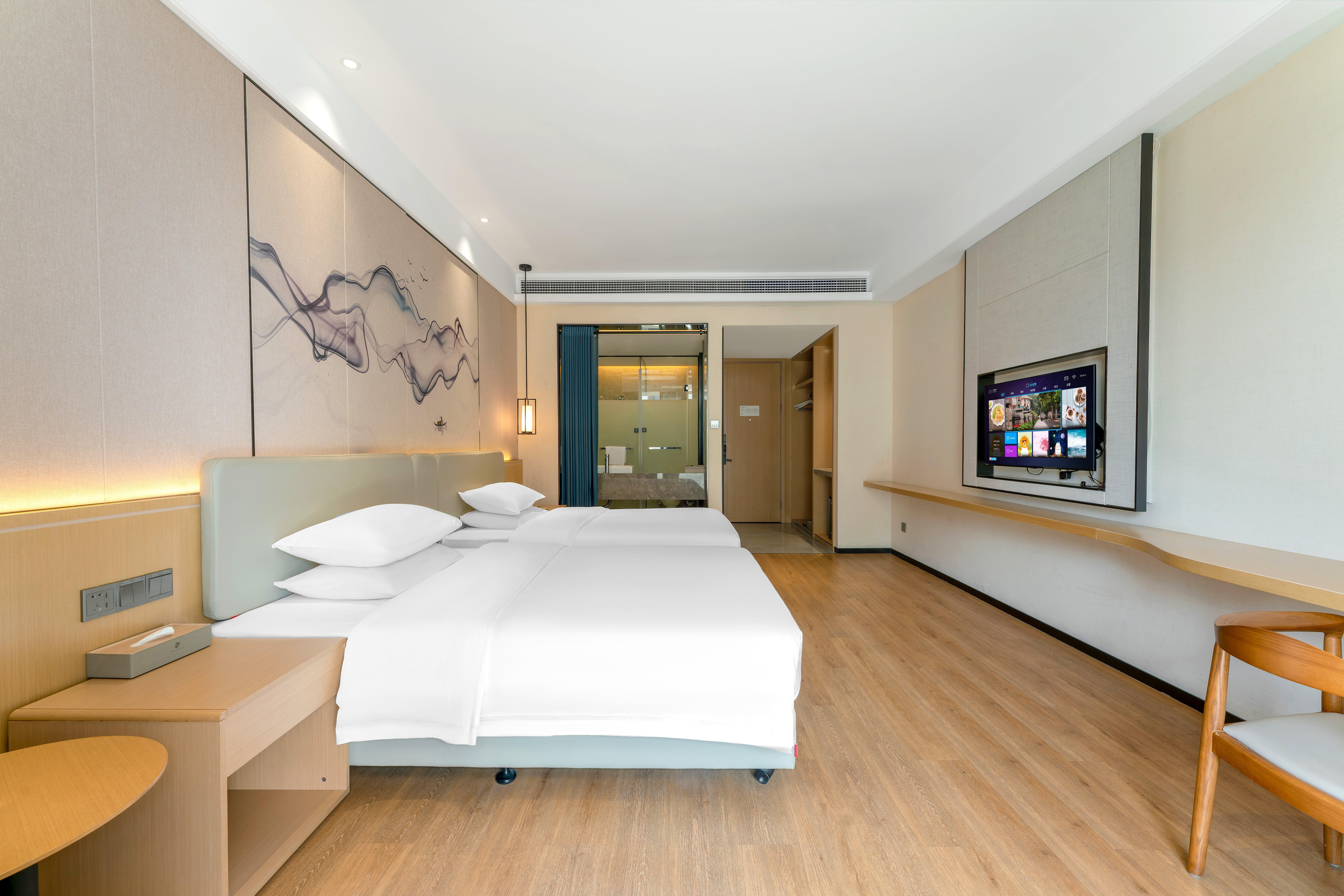 曼享舒适双床房（阳光露台）