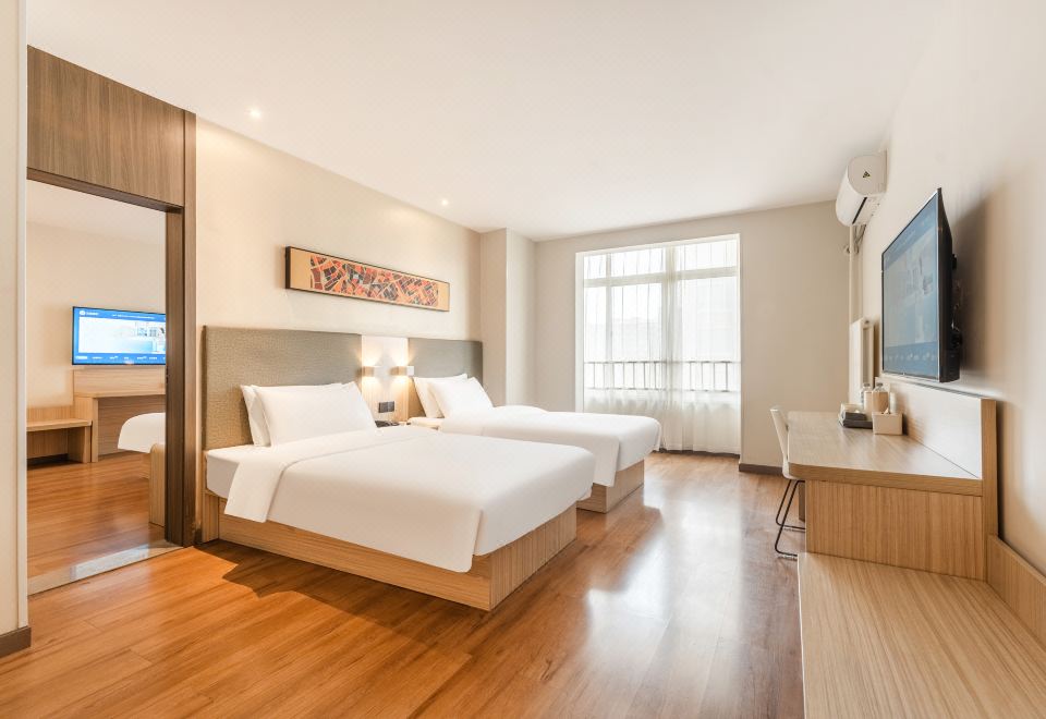 双卧套房【电视投影+舒适空调】