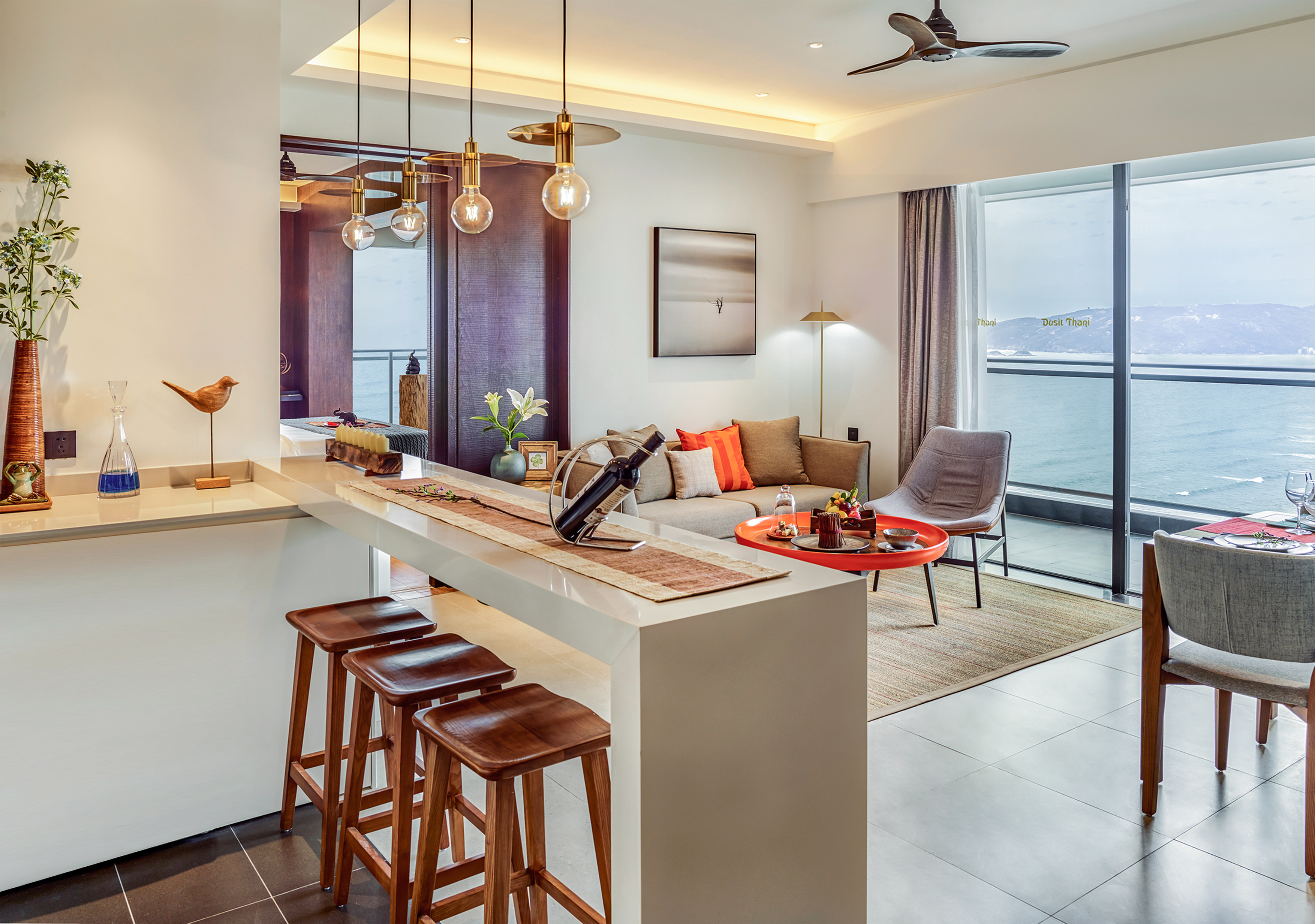 天际正海景双卧套房