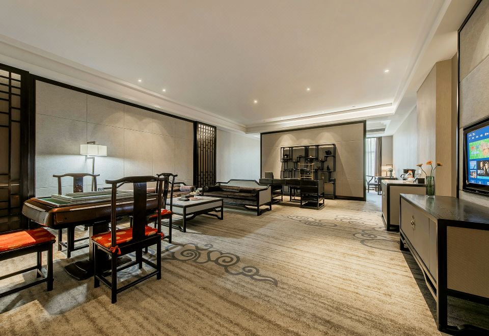 古驛園景棋牌大床房