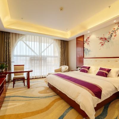 精品大床房（B座）|大視野城景+優選床品+私人衛浴 庫車飯店（2號樓）優惠