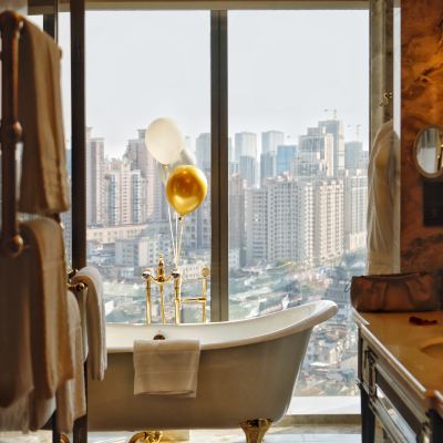 感官之浴系列主題客房（豪華外灘景觀房） 上海外灘萬達瑞華飯店優惠