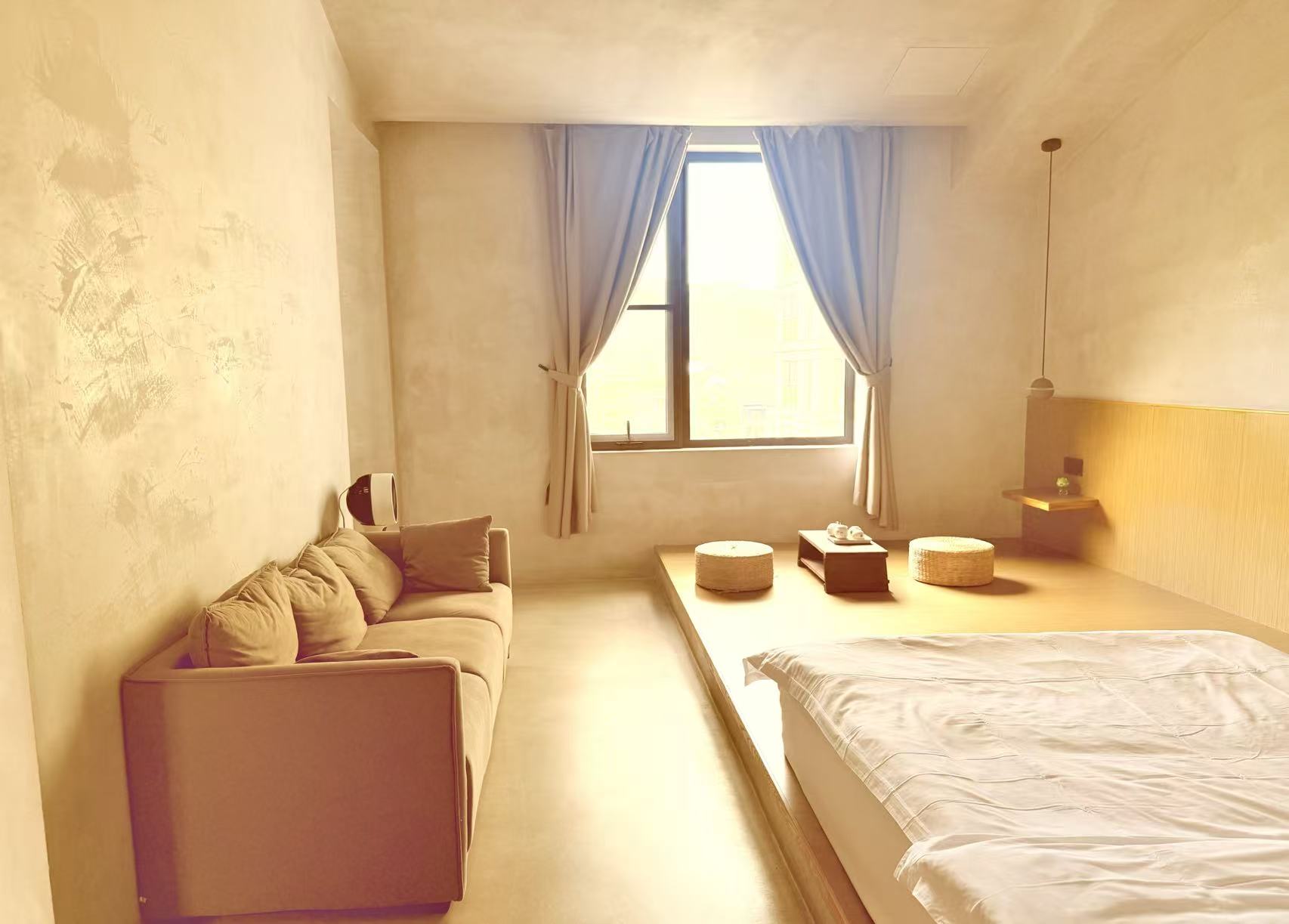 沐晨静谧双床浴缸套房