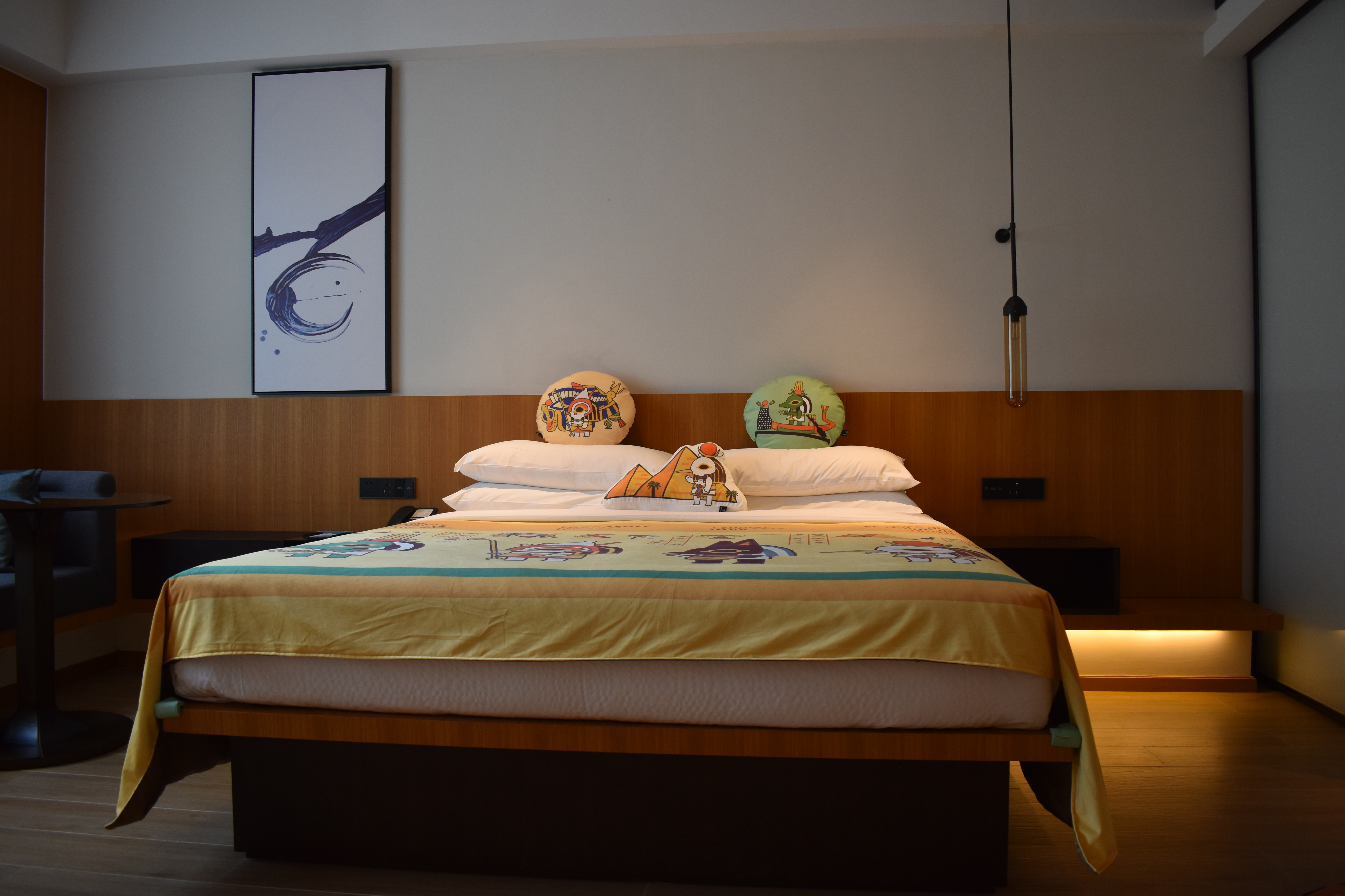 埃及萌神親子主題房（Simmons品牌床墊+科勒衞浴）