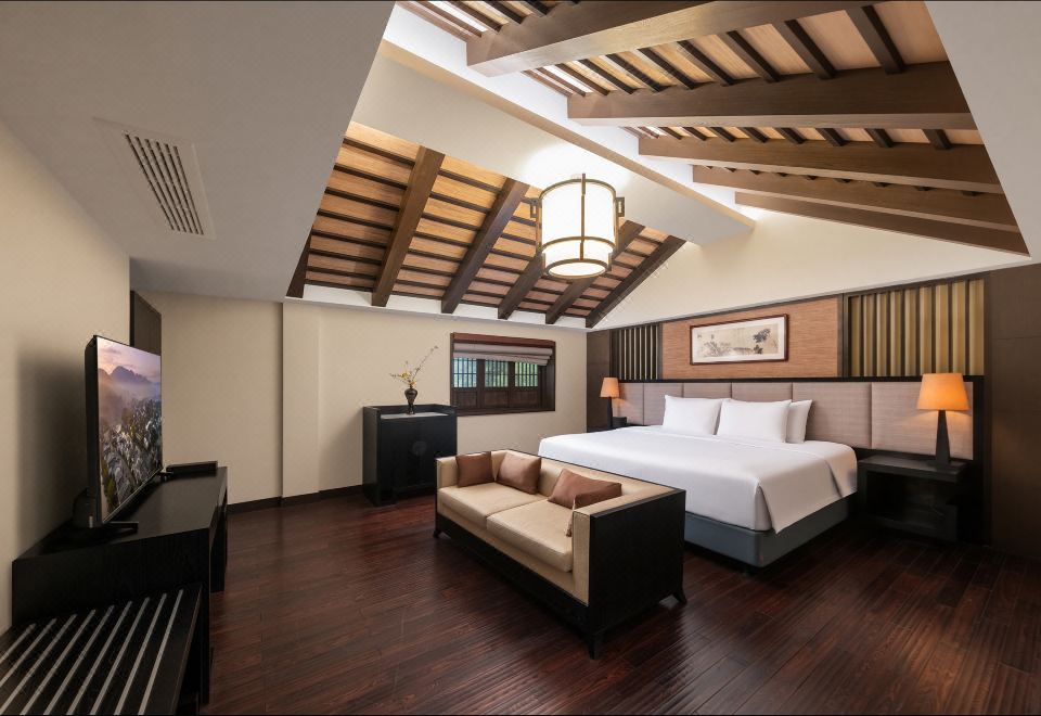 双卧室园景家庭套房