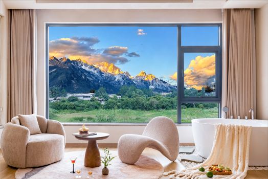 Wuyueli・Daydream丨Full View360° Panoramic Sunshine Golden Mountain Boutique Stay (Baisha Old Town)