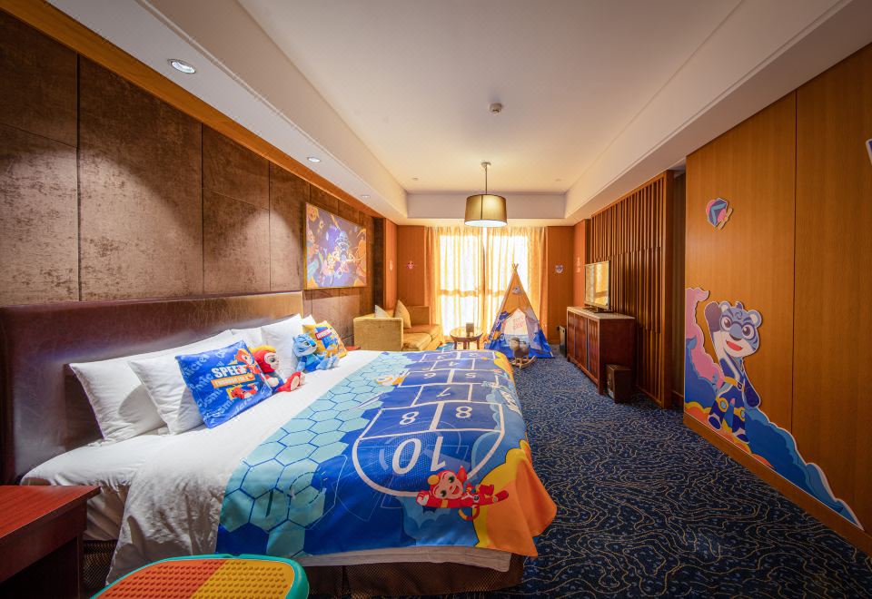 宇宙护衞队亲子大床房