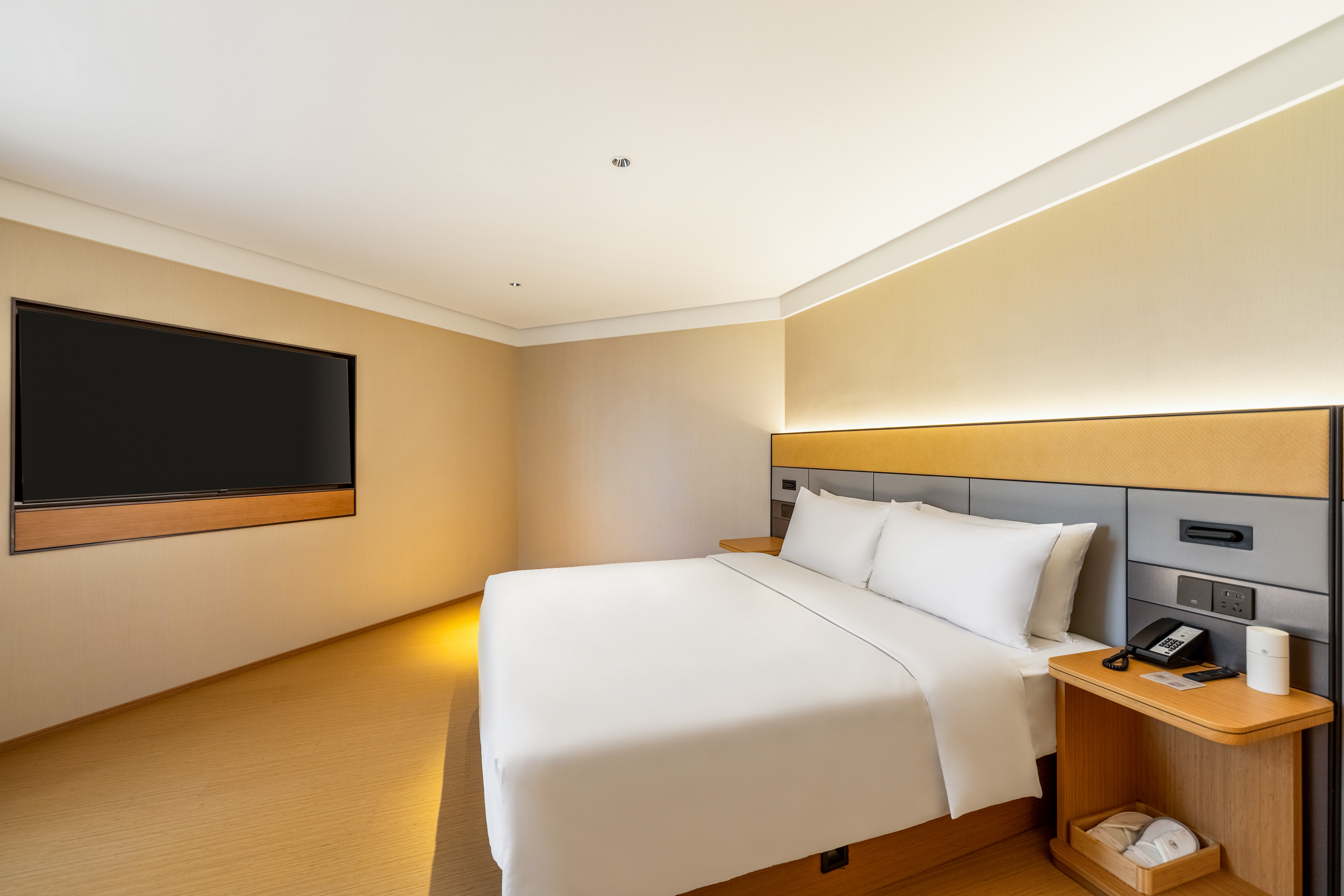 豪华大床房（榻榻米+加湿器+65寸投屏电视+小冰箱）