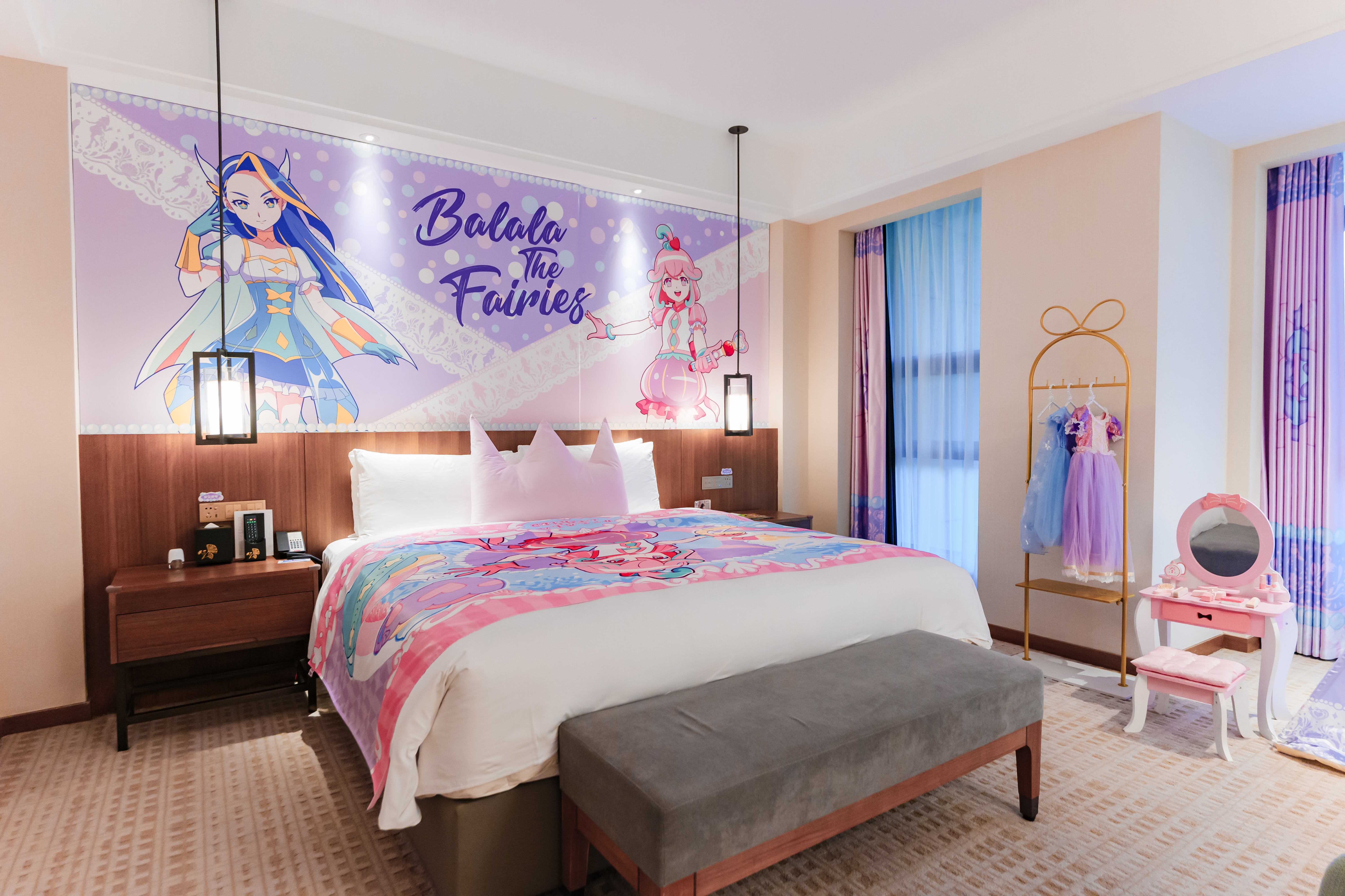 Kuya Balala Little Magic Fairy Princess Double Bed Room (East Building)