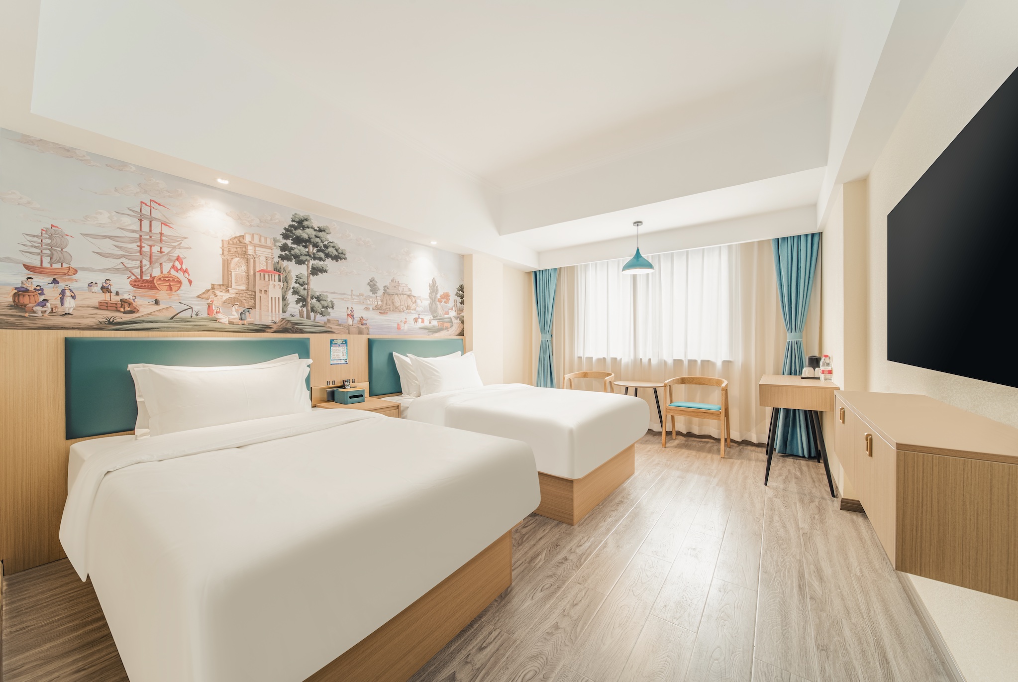 温馨亲子房「喜临门高级床垫」