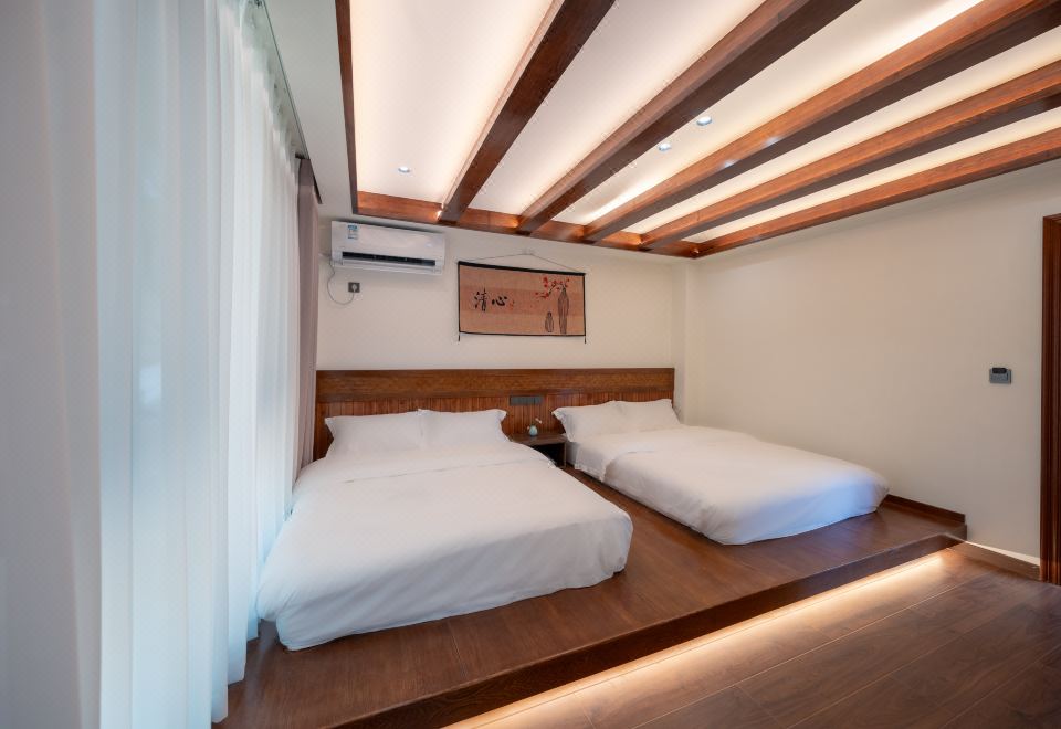 青山·豪华园景双床房