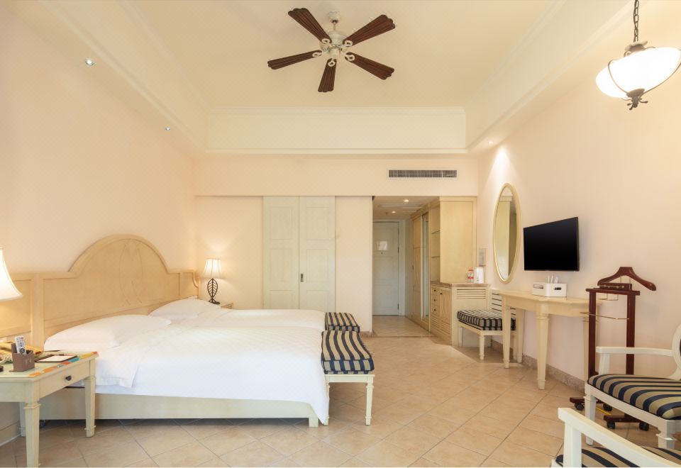 海神居豪华温泉双床房【巴洛克风格+欧式浪漫+私人泡池】