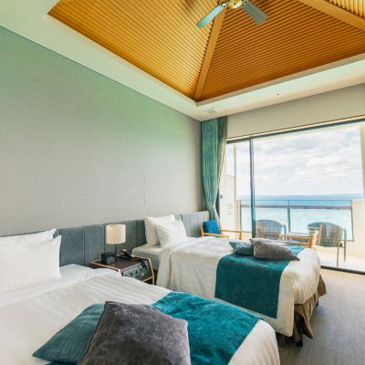 行政雙床房 沖繩名戶海灘貝斯特韋斯特飯店優惠