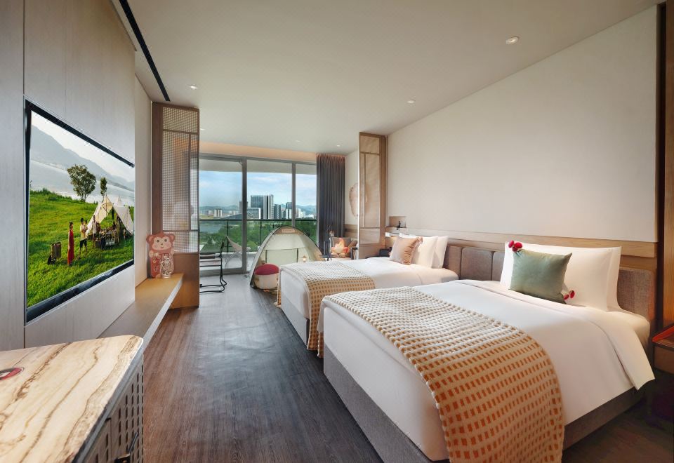 野奢营地主题双床房