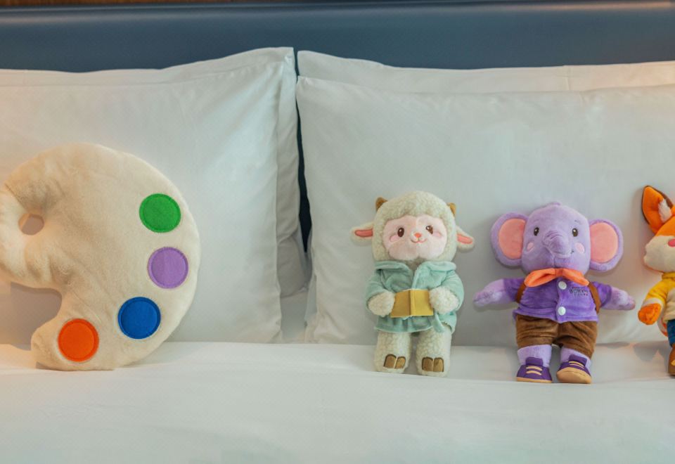 诺亚的丛林探险主题亲子房