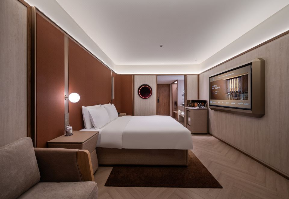 城市观景大床房（高楼层、城市夜景、65寸投屏电视）