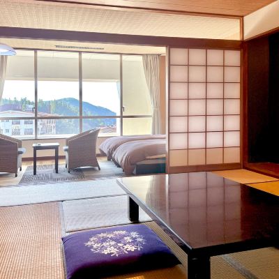 【禁煙】スーペリア和洋室ツイン 内風呂あり(眺望なし) 湯快リゾート 雲仙温泉 雲仙東洋館 クーポン