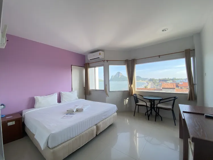 อาคาร 1 ห้องแสตนดาร์ด เตียงเดี่ยว วิวทะเล